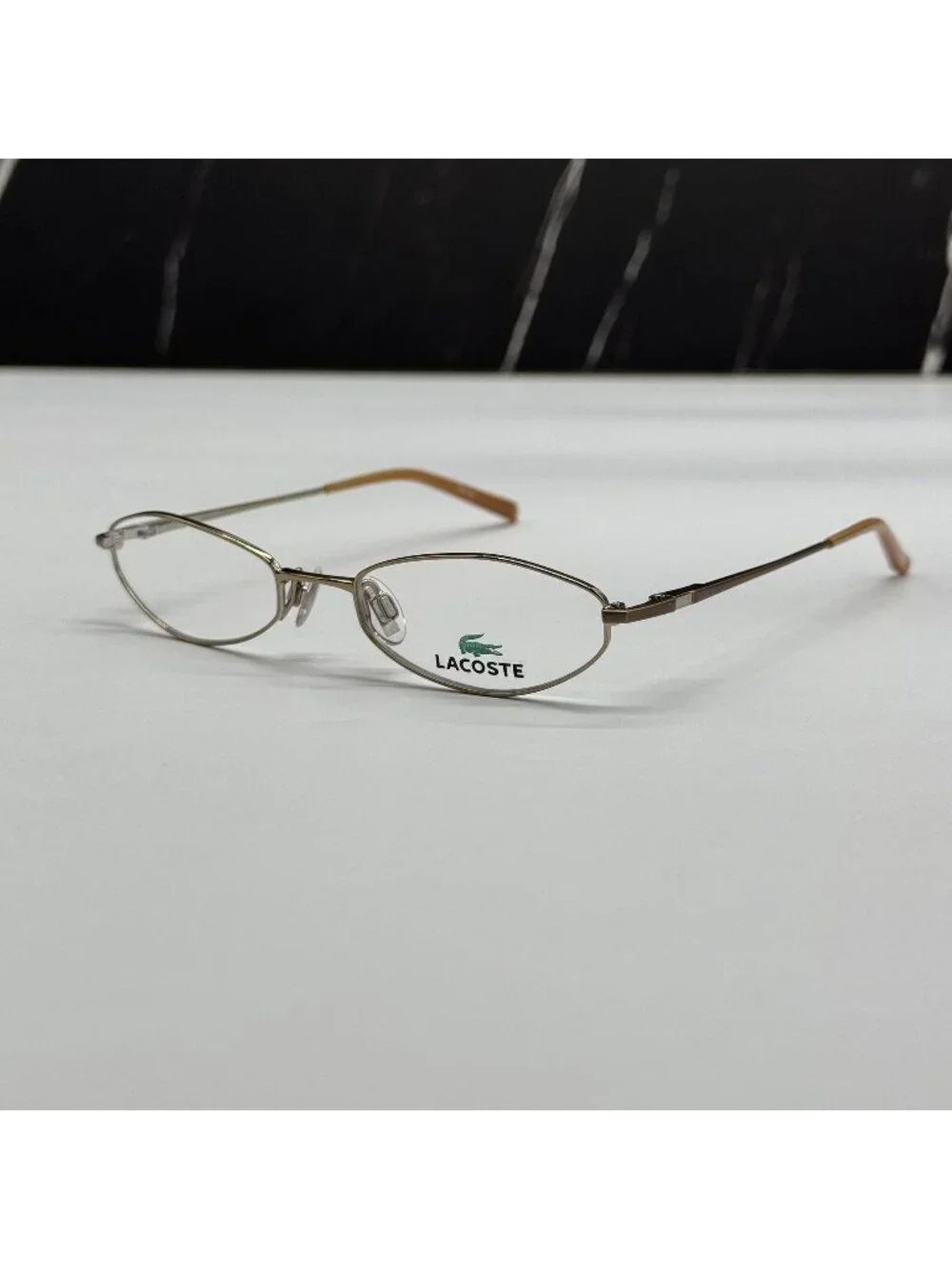 Lacoste Kid Eyeglasses LA12216 Grey Gometric Eyewear NEW
